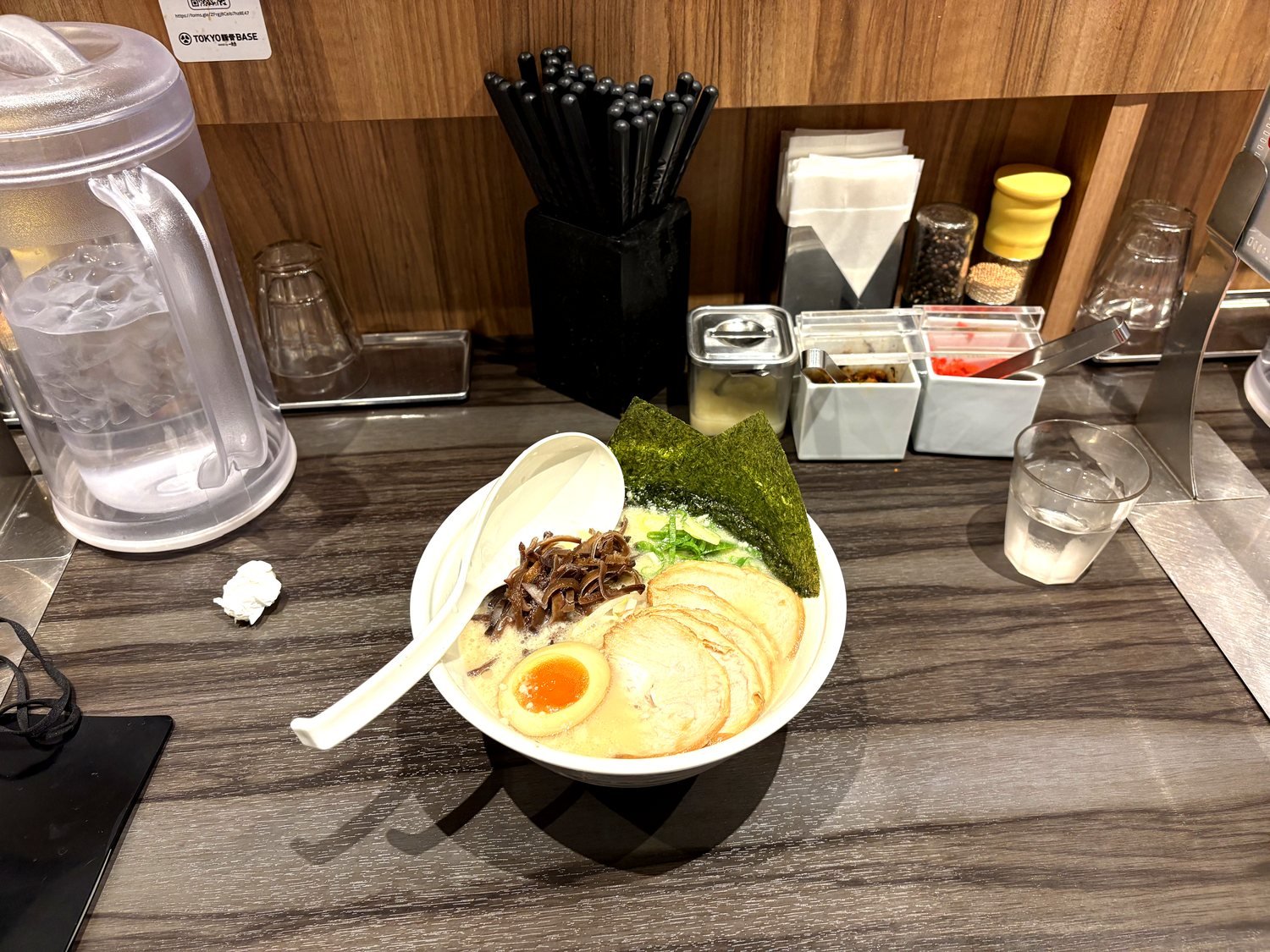 A bowl of ramen